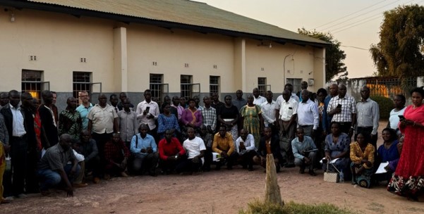 Delegates in Kasama, Zambia