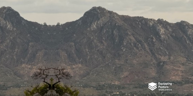 View over Zomba, Malawi